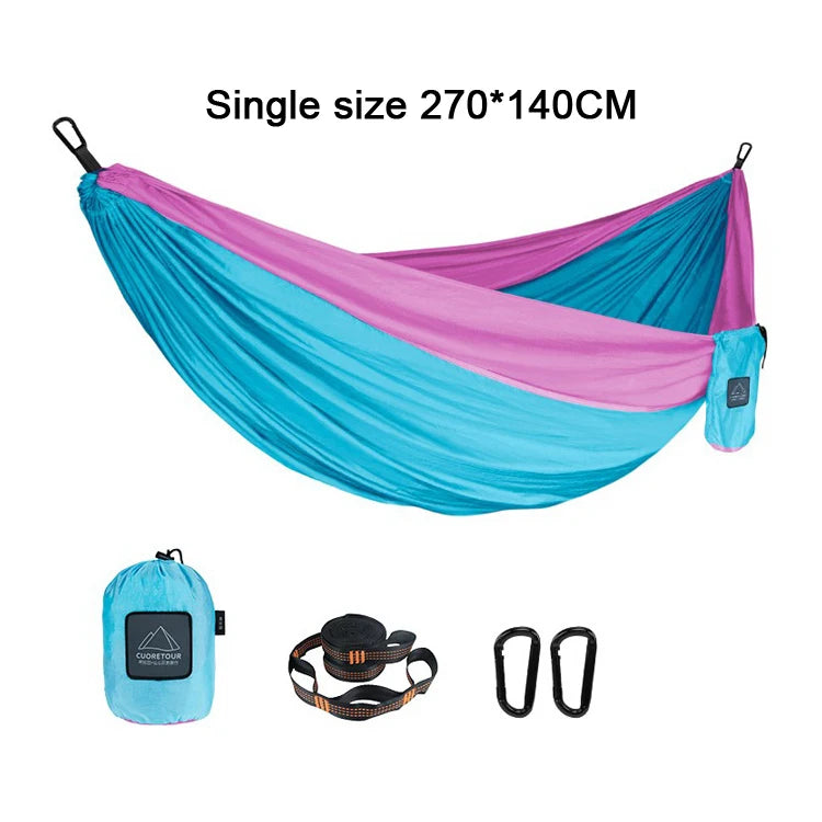 CloudRest Ultralight Camping Hammock — Parachute Nylon