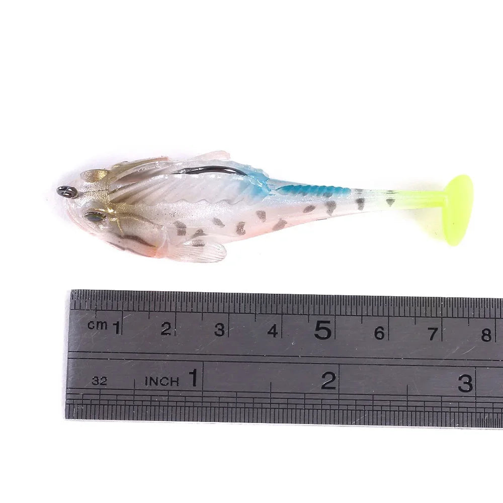 DarkSlider Soft Plastic Sinking Fishing Lure — 7g/14g/20g