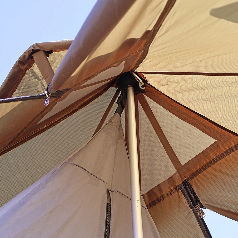 HotShell 4-Season Teepee Hot Tent with Stove Jack