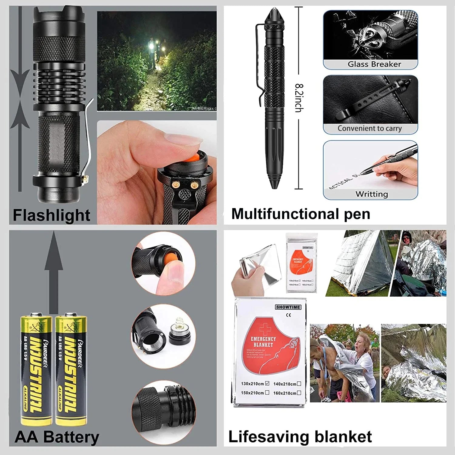 VaultKit 10-in-1 Compact Survival Tin