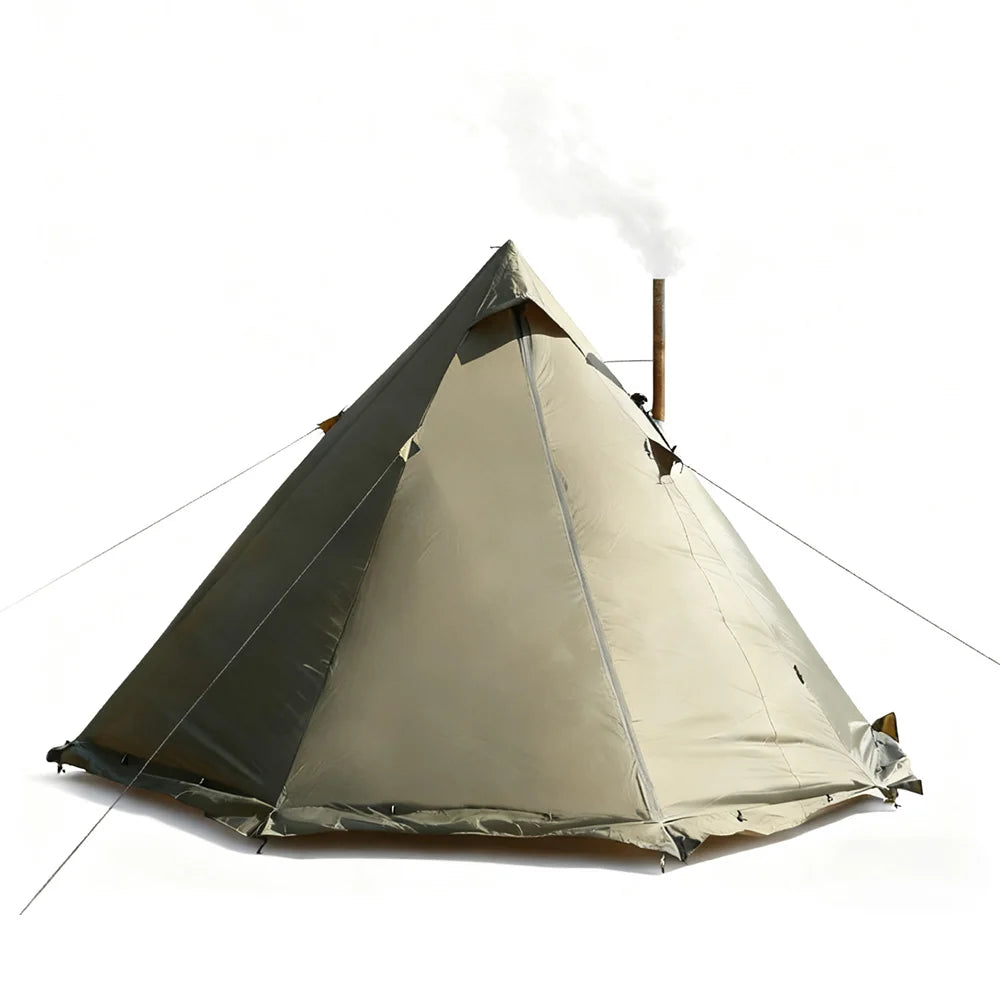 HotShell 4-Season Teepee Hot Tent with Stove Jack