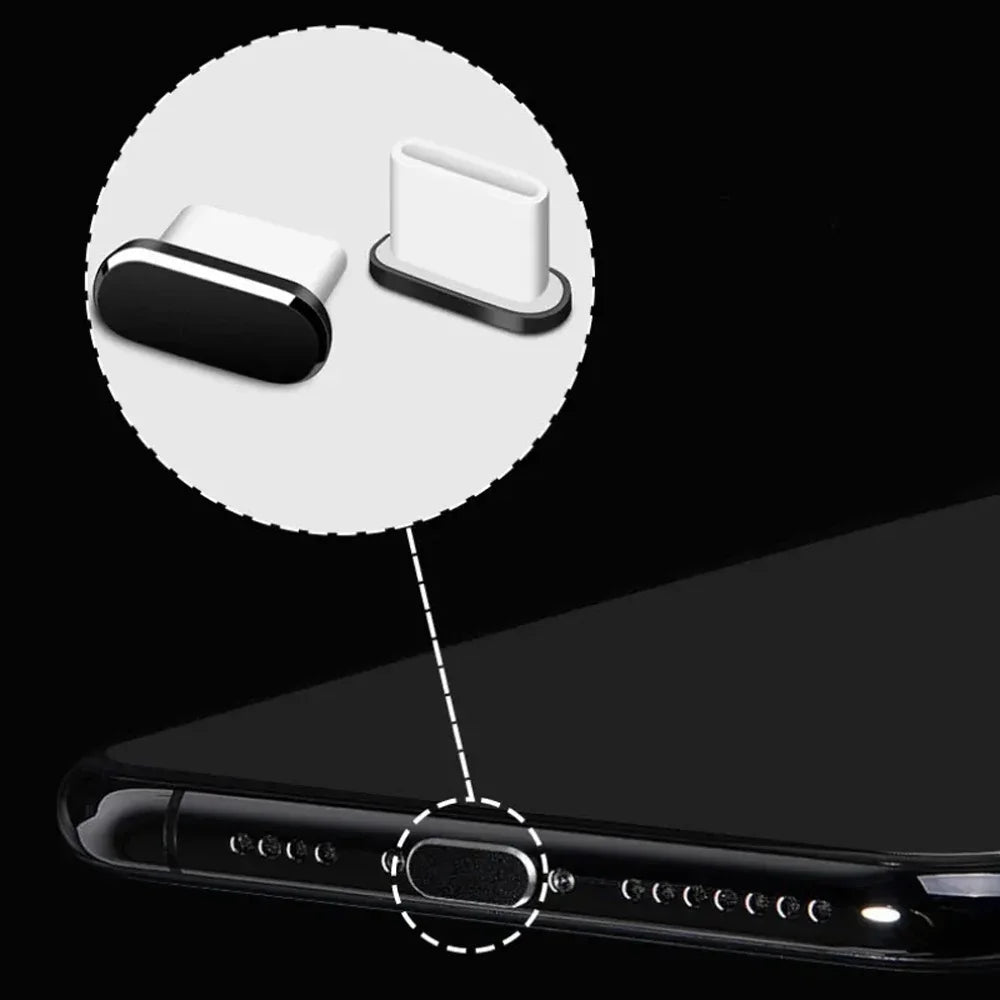 PortShield USB-C Dust Plug + Cleaning Brush Kit