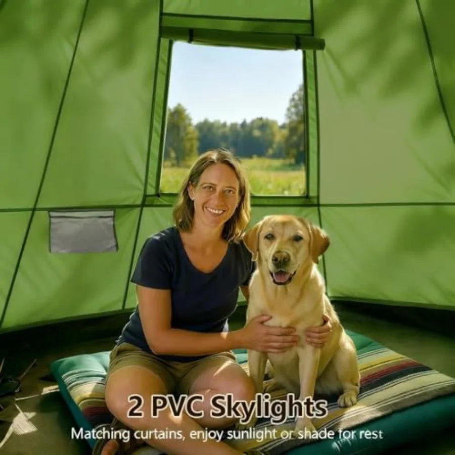 BellBase Bell Yurt Hot Tent with Stove Jack — 4 Season