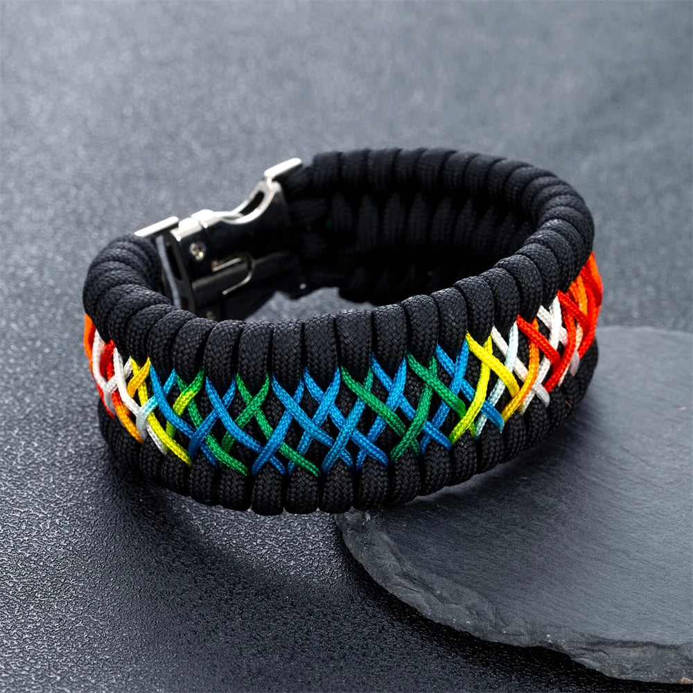 VaultWeave Paracord Survival Bracelet — 550lb