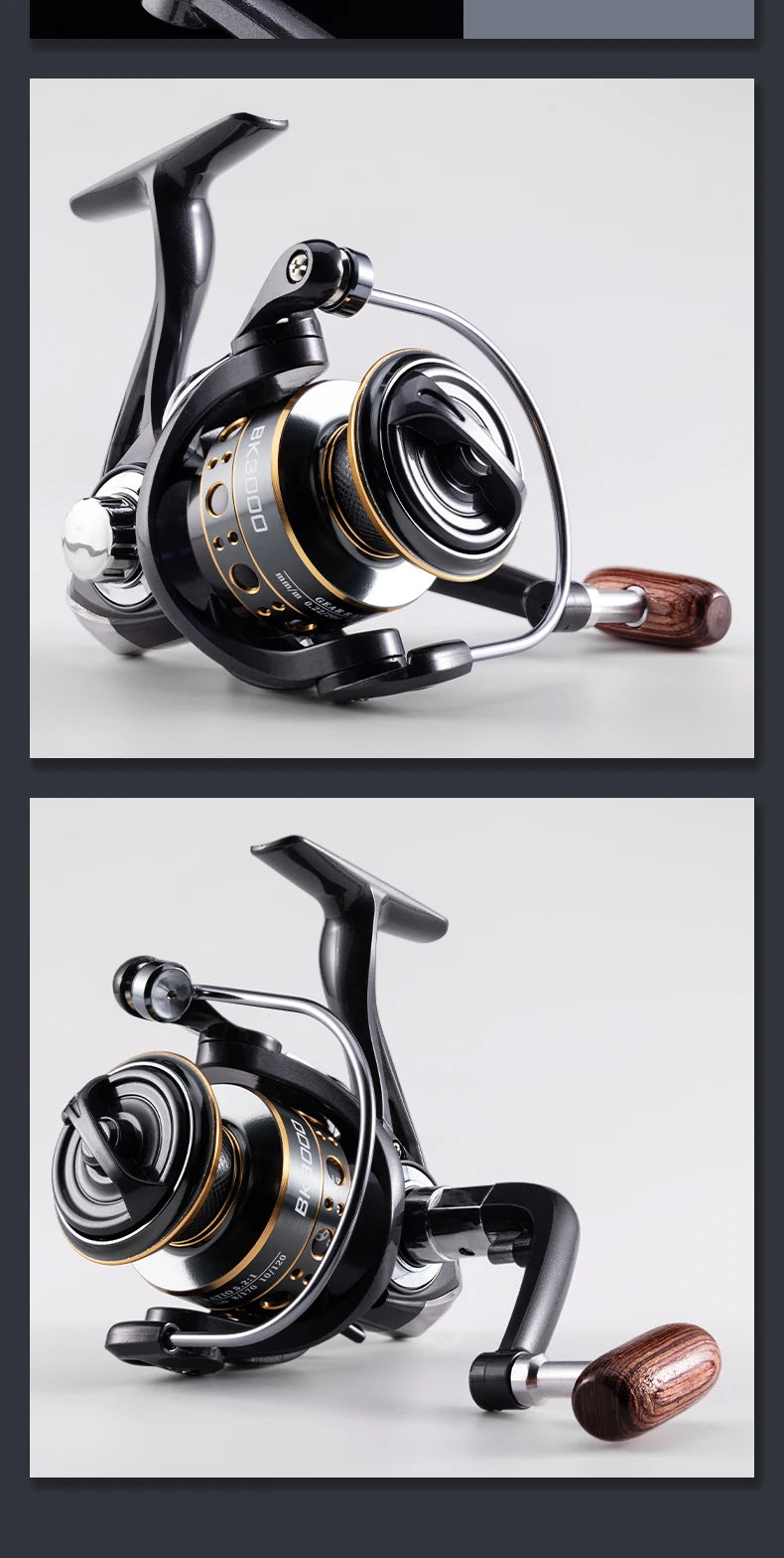 SpinForce BK Spinning Fishing Reel — Saltwater/Freshwater
