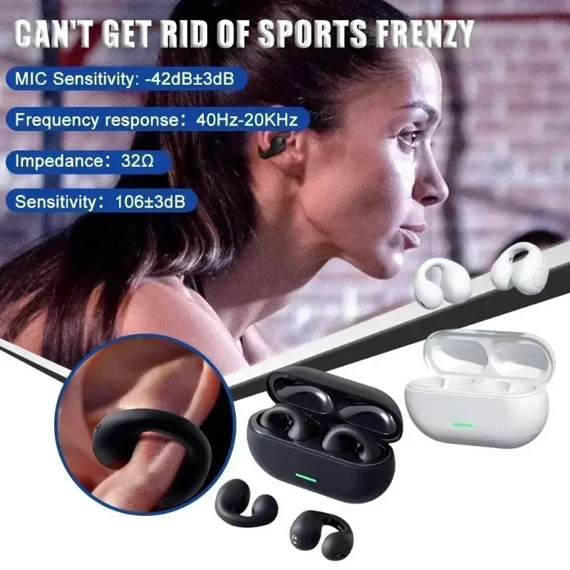 T75 BoneWave Bluetooth 5.3 Sports Headphones — Waterproof