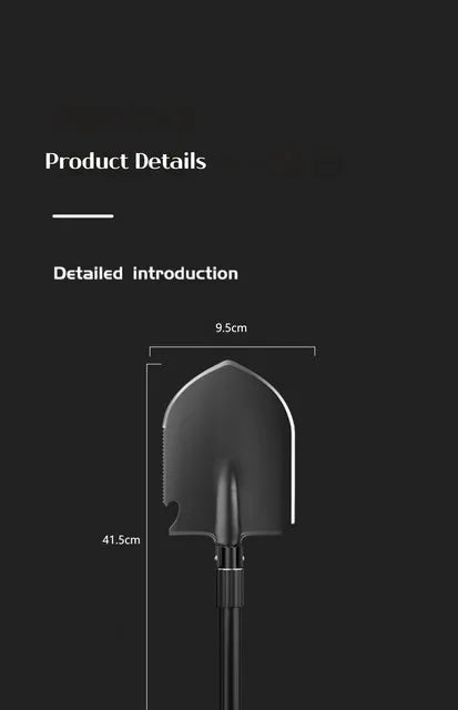 MicroShovel Compact Foldable Entrenching Shovel