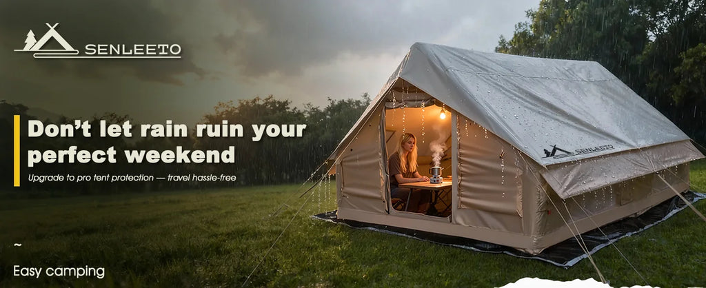 SkyShield 10x13 Waterproof Survival Rain Fly Tarp