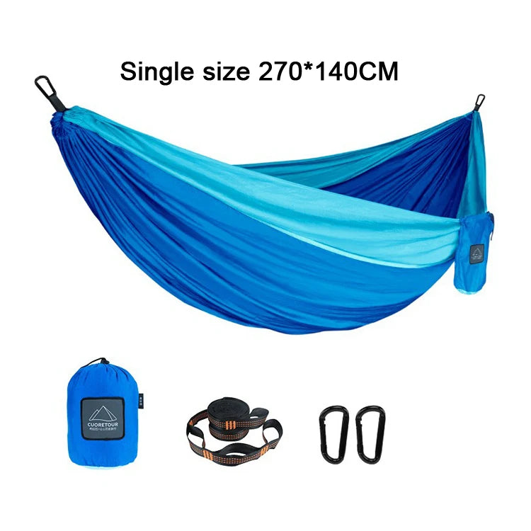 CloudRest Ultralight Camping Hammock — Parachute Nylon