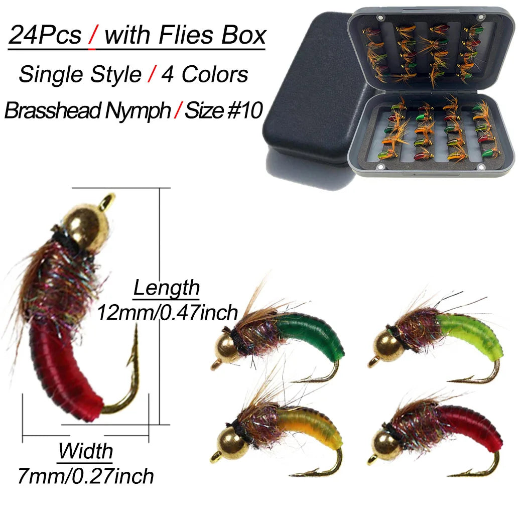 FlyVault Dry/Wet Fly Fishing Assortment Kit