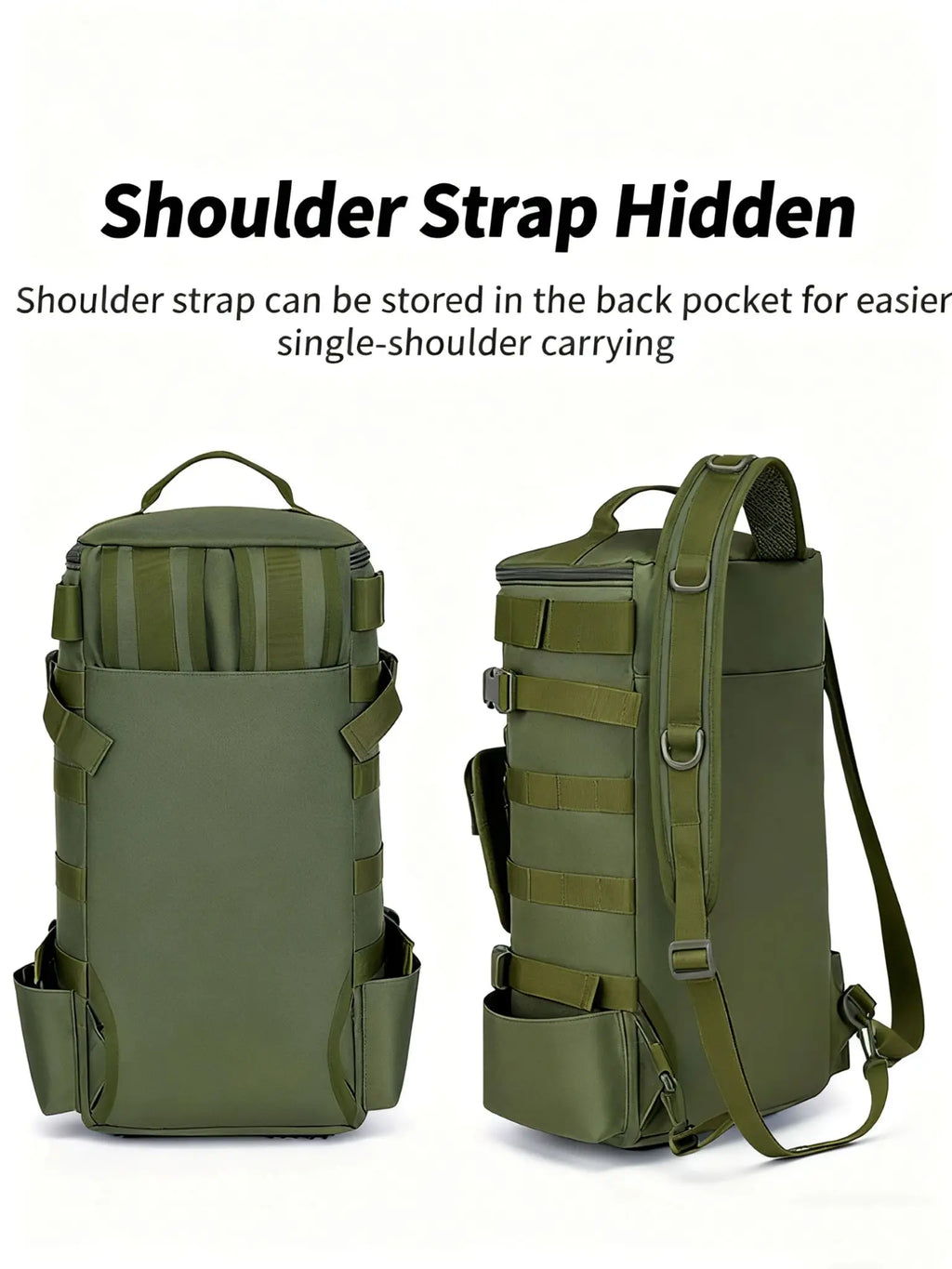 CastPack Tactical Fishing Backpack with Rod Holders