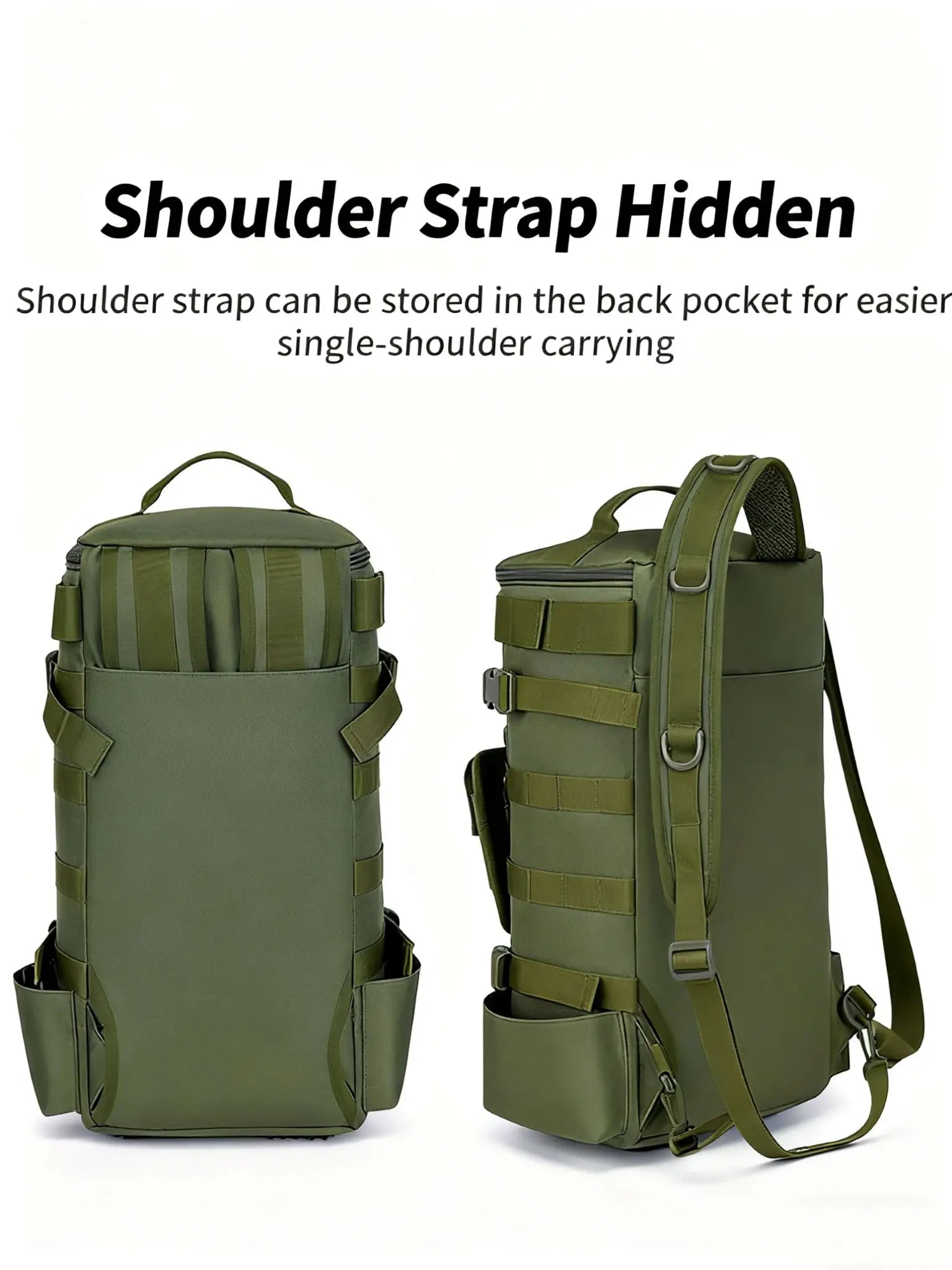 CastPack Tactical Fishing Backpack with Rod Holders
