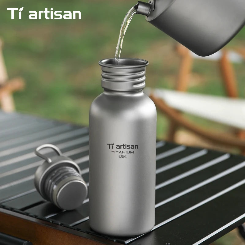 TitanHydro Ultralight Titanium Water Bottle