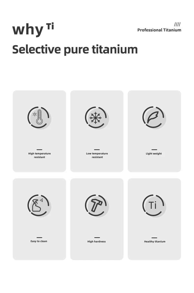 TitanHydro Ultralight Titanium Water Bottle