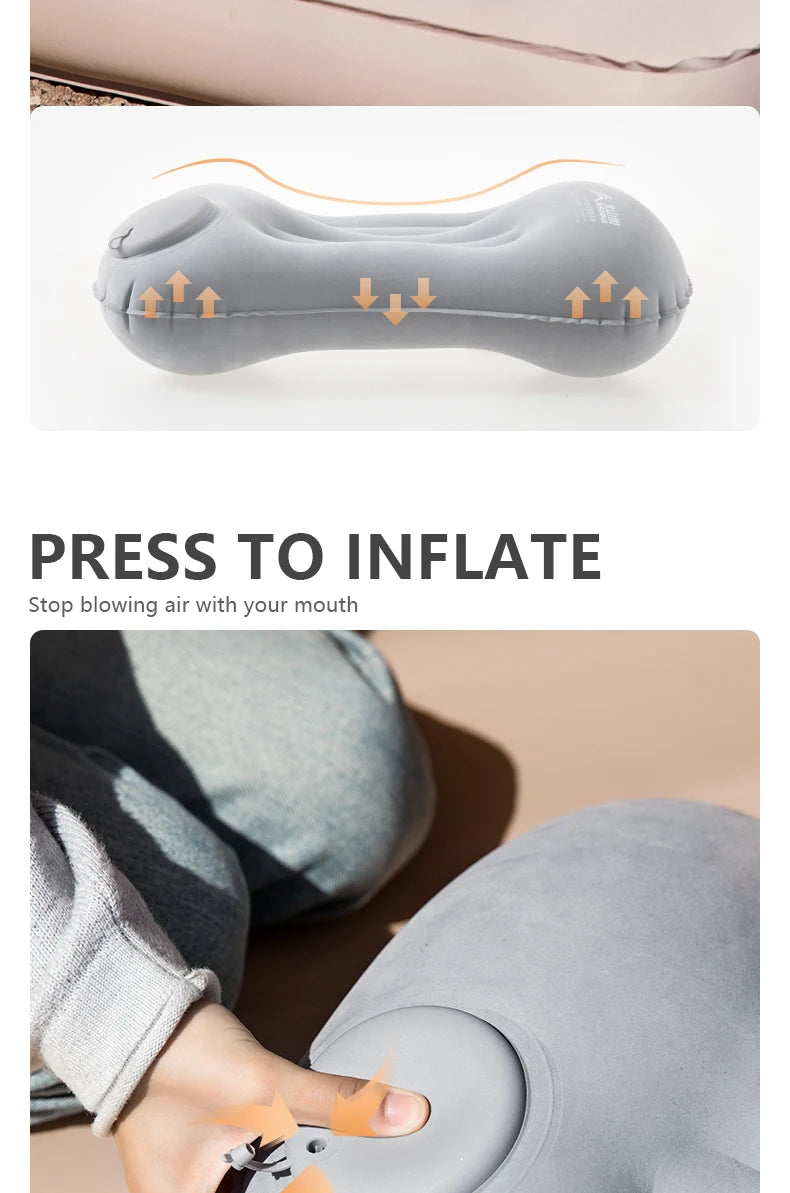 AirRest Ultralight Inflatable Camping Pillow