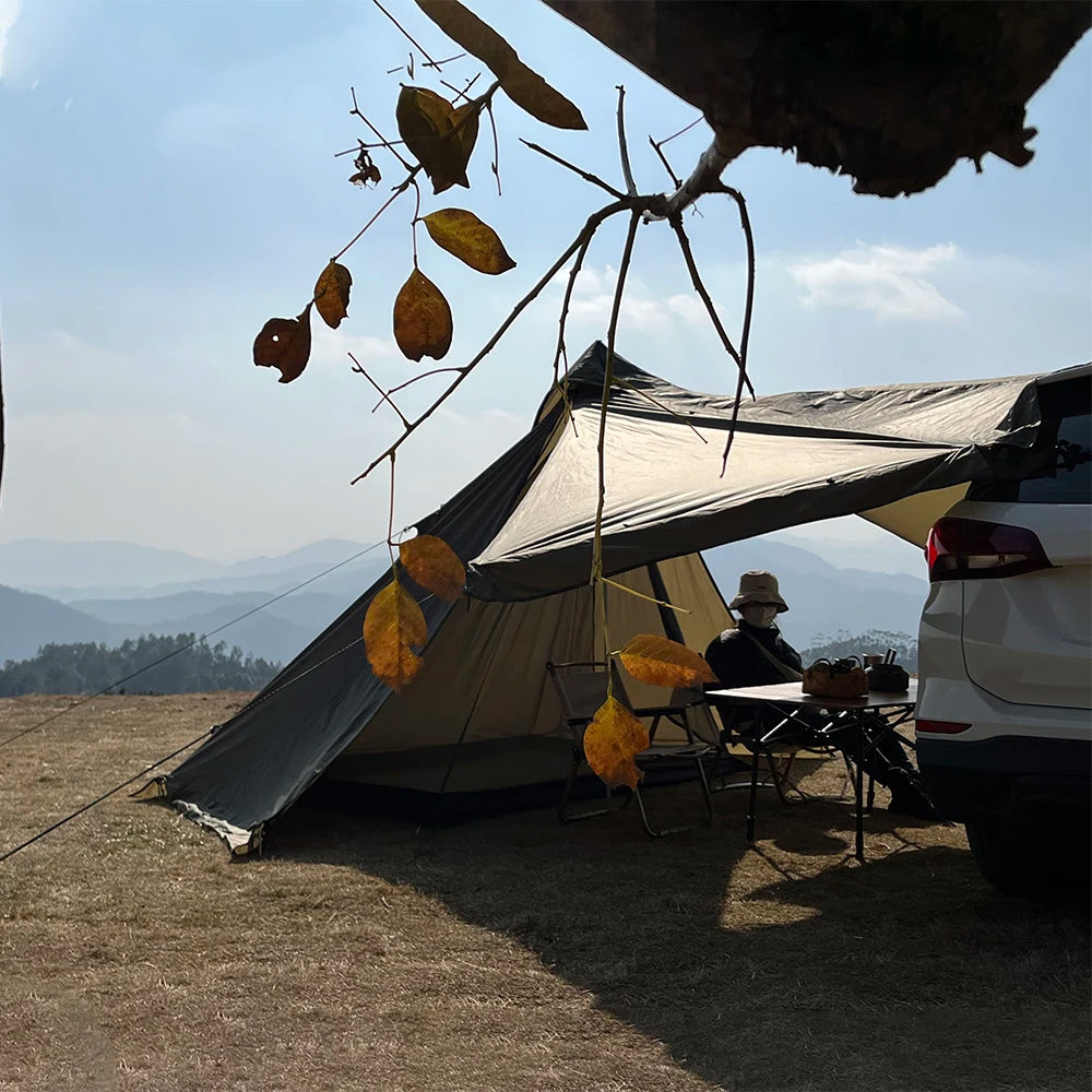 HotShell 4-Season Teepee Hot Tent with Stove Jack