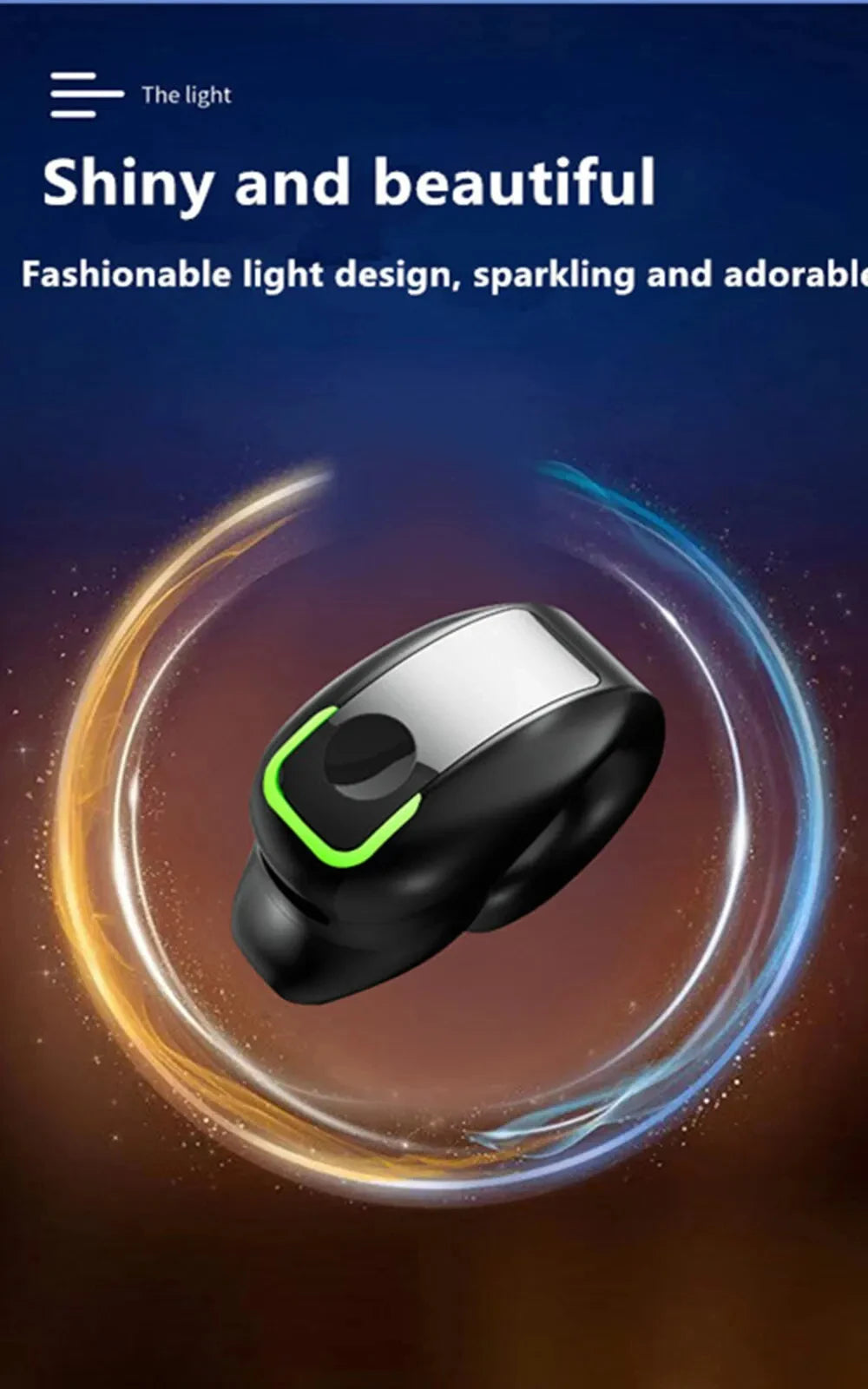 BoneClip Wireless Monaural Bone Conduction Earphone