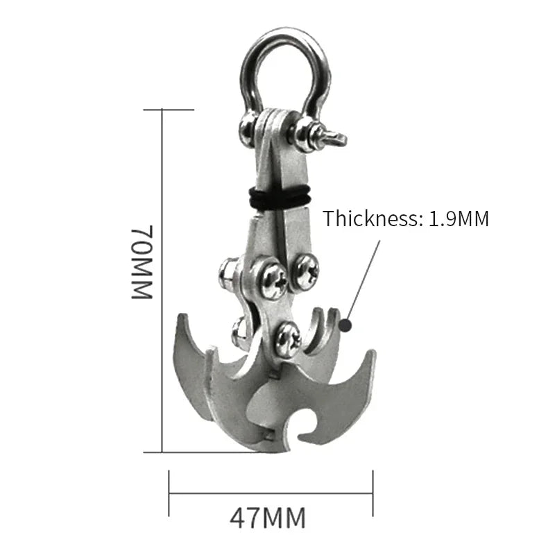 GrappleVault Folding Grappling Hook