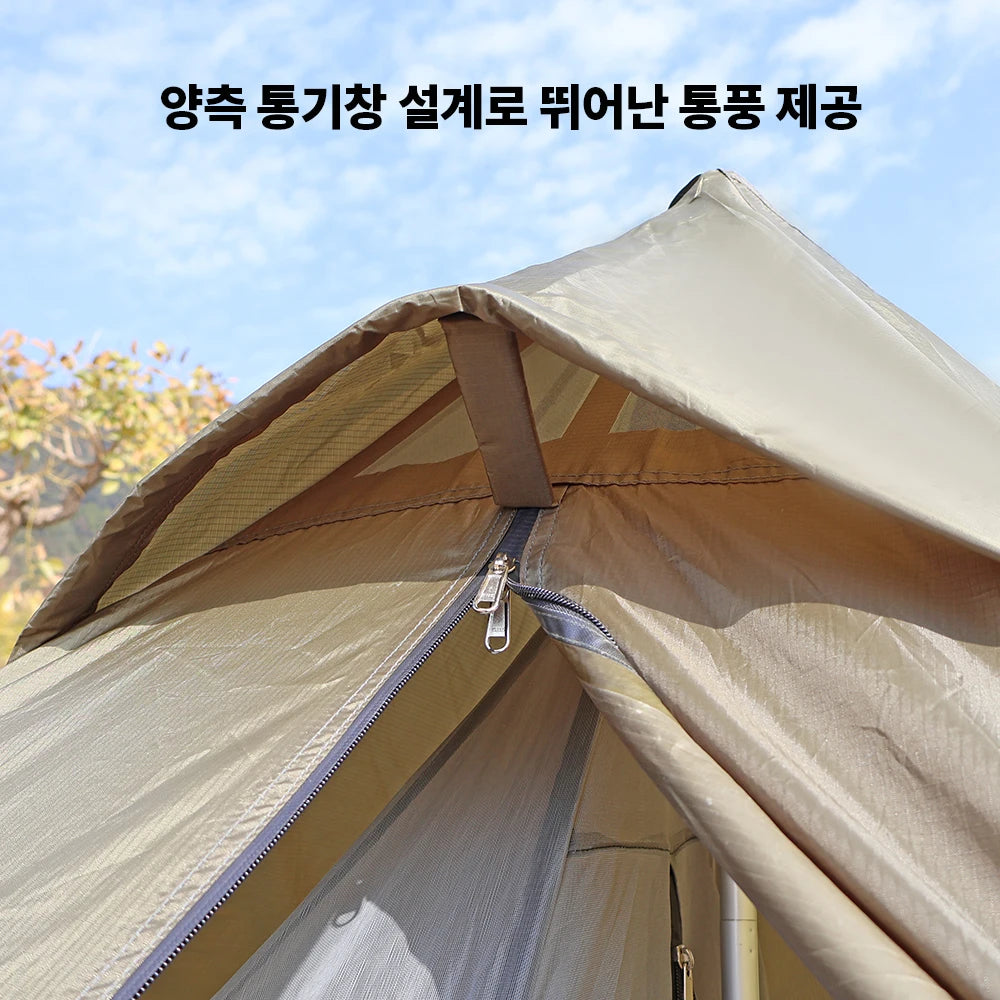 HotShell 4-Season Teepee Hot Tent with Stove Jack