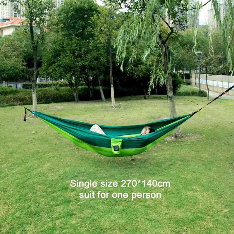 CloudRest Ultralight Camping Hammock — Parachute Nylon