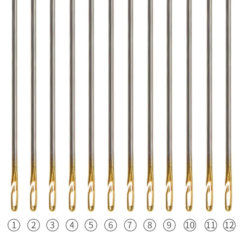 NeedleVault Auto Self-Threading Sewing Needle Set — 30 Pack