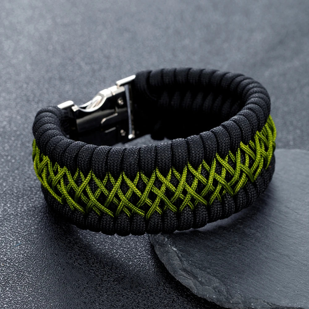 VaultWeave Paracord Survival Bracelet — 550lb