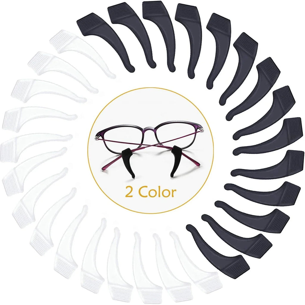 GripTip Silicone Anti-Slip Glasses Ear Hook Set