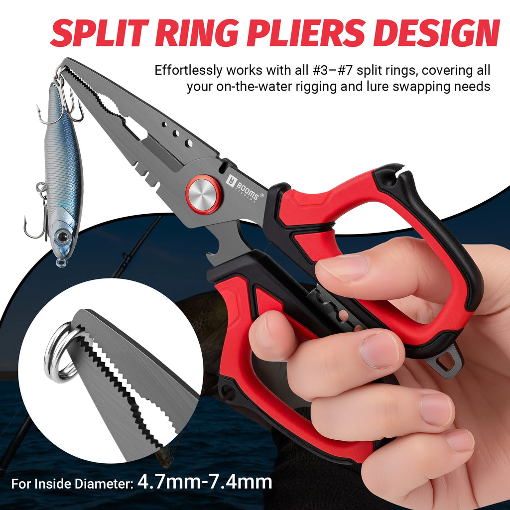 HookSet Pro Stainless Steel Fishing Pliers — 16cm