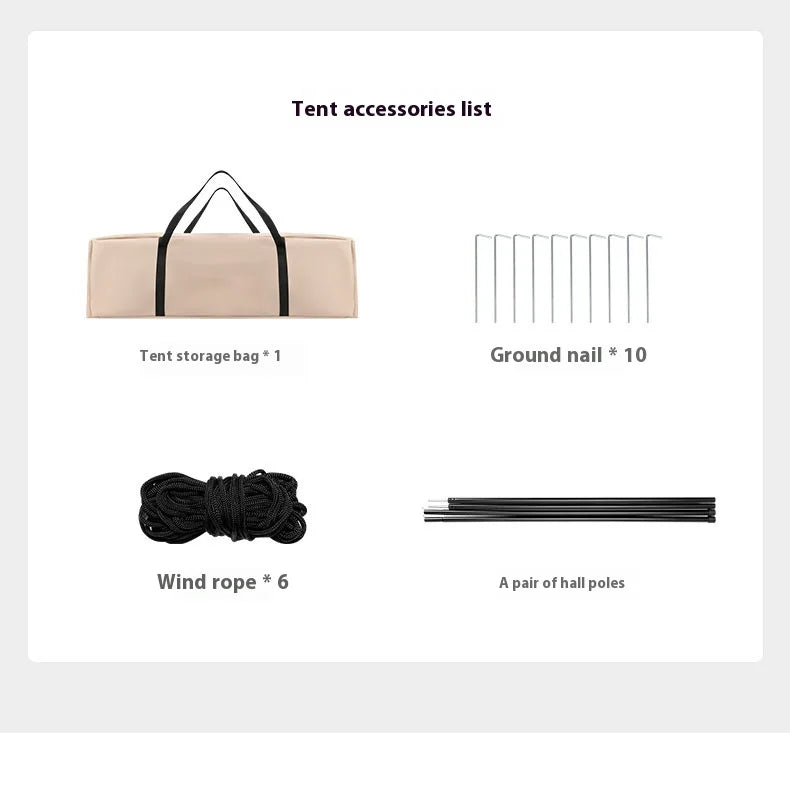 AirDome Large Inflatable Camping Air Tent — 4-5 Person
