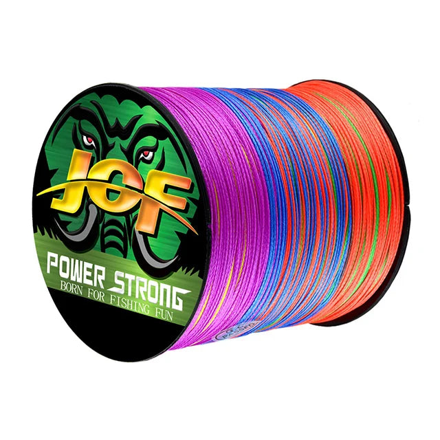 BraidForce 4-Strand PE Braided Fishing Line — 100/300M