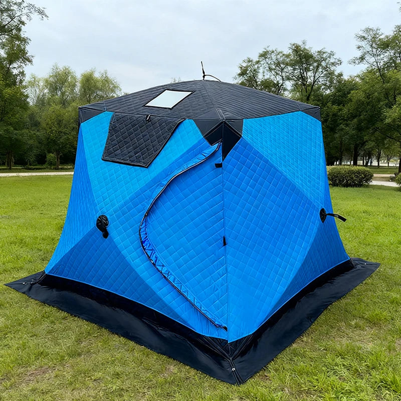 IceBreak Winter Fishing Tent — 3-4 Person Insulated