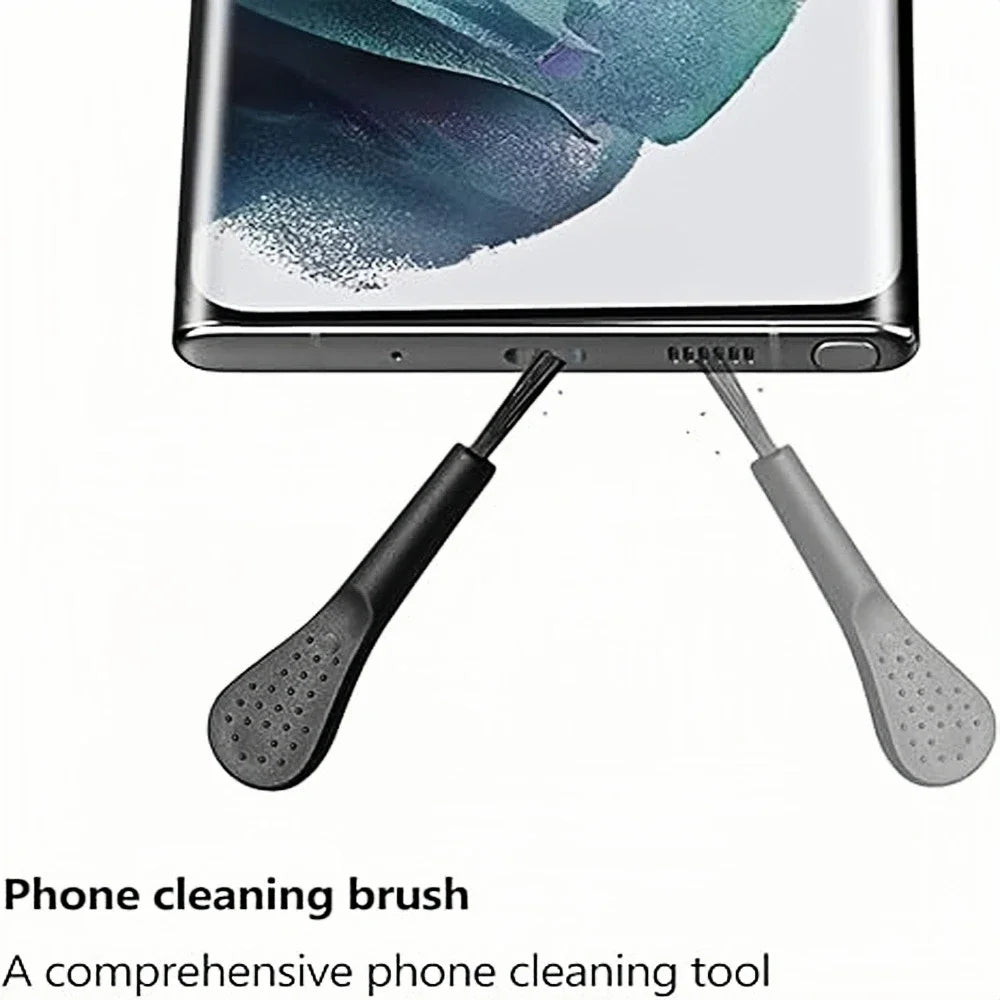 PortShield USB-C Dust Plug + Cleaning Brush Kit