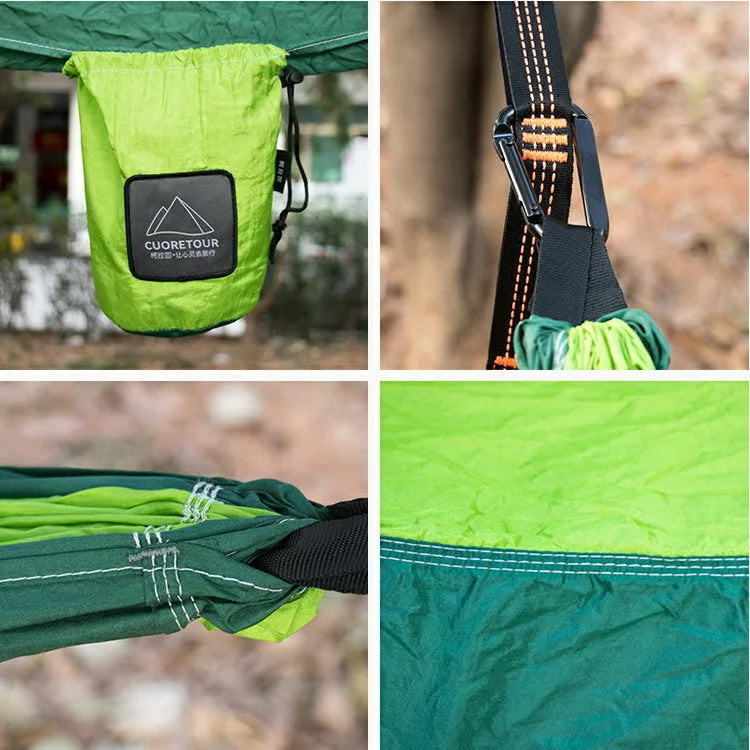 CloudRest Ultralight Camping Hammock — Parachute Nylon