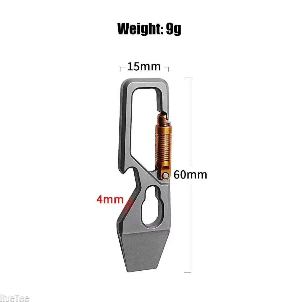 IronVault Titanium EDC Pry Bar
