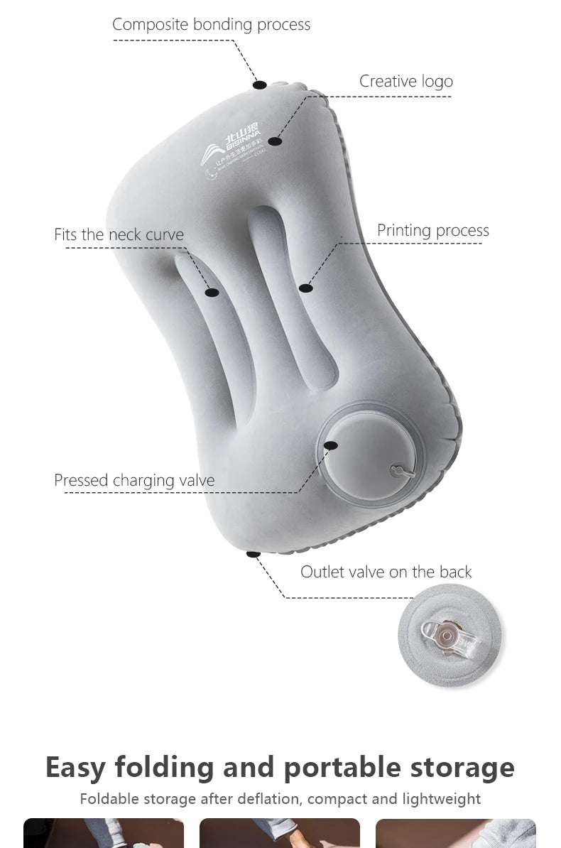 AirRest Ultralight Inflatable Camping Pillow