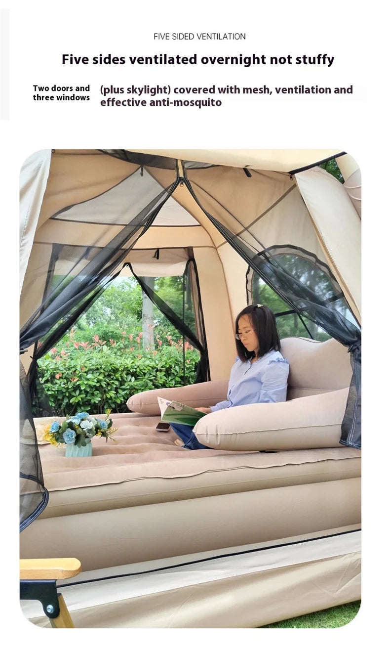 AirDome Large Inflatable Camping Air Tent — 4-5 Person