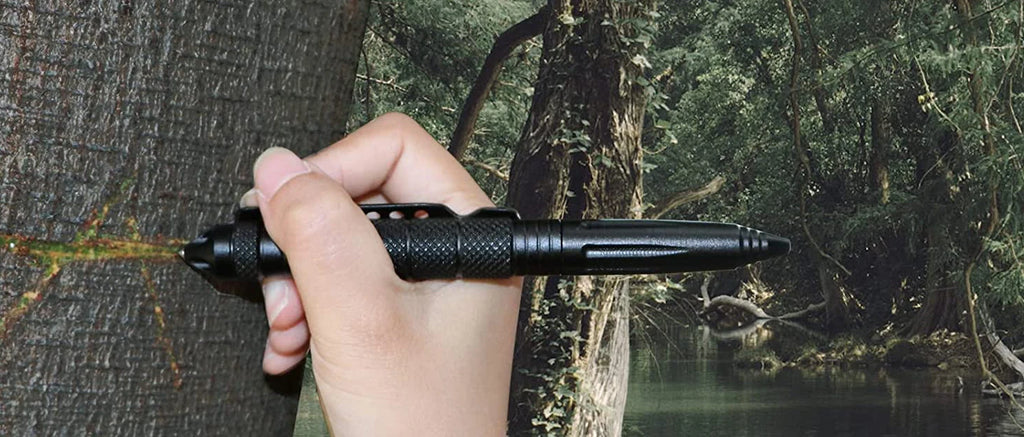StrikePoint Military Tactical Pen — Tungsten Steel Glass Breaker