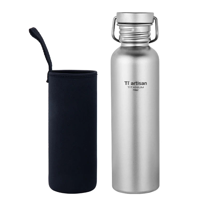 TitanHydro Ultralight Titanium Water Bottle