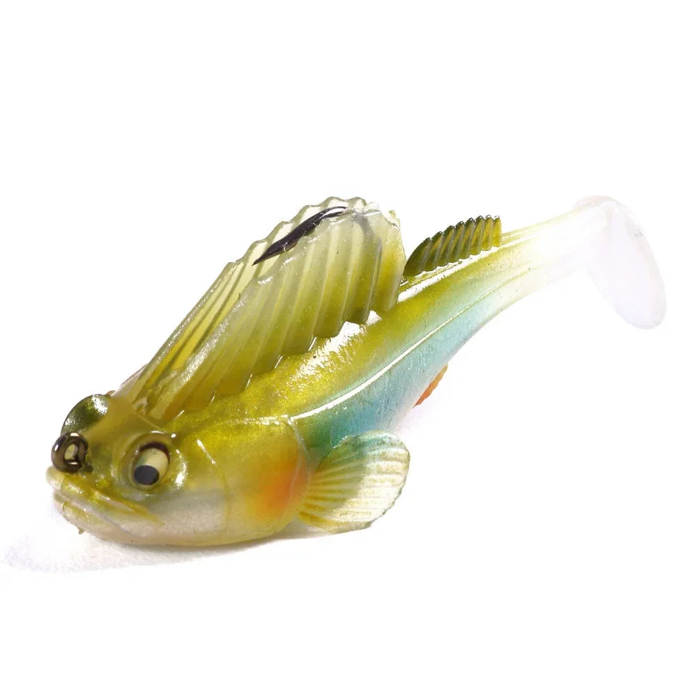 DarkSlider Soft Plastic Sinking Fishing Lure — 7g/14g/20g