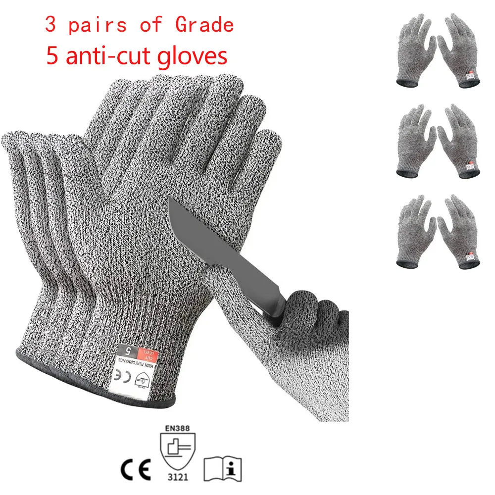 CutShield Level 5 HPPE Anti-Cut Protective Gloves