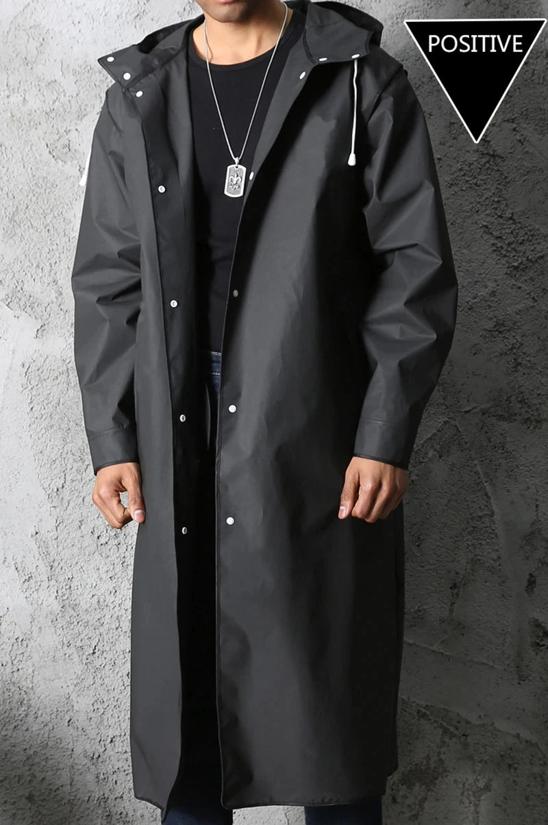 StormShield Waterproof Hooded Outdoor Rain Jacket