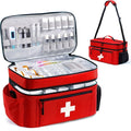 MedVault Pro Portable Emergency Medicine Storage Bag