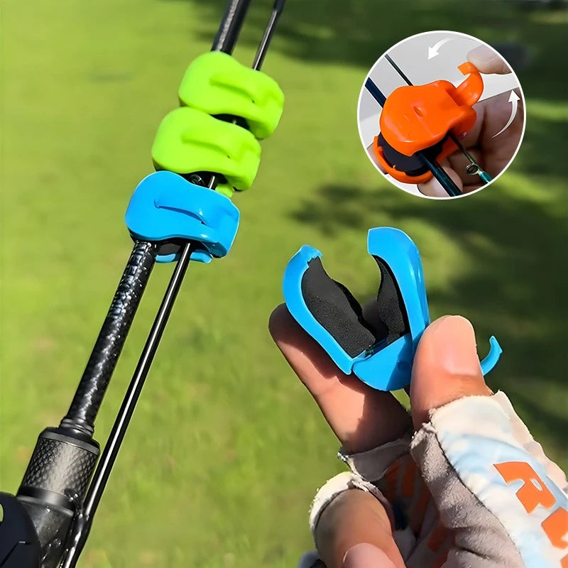 QuickClip Fishing Rod Holder Clip — 4 Pack Anti-Slip