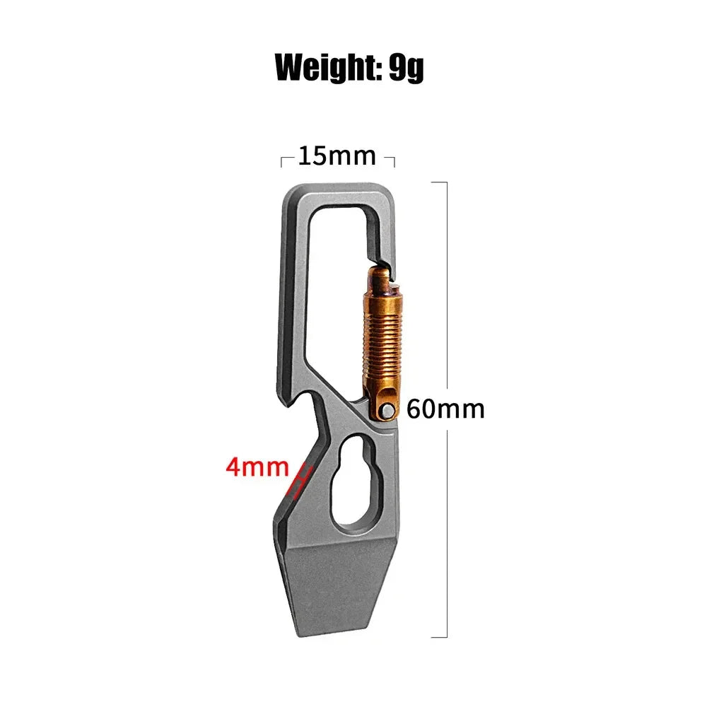 IronVault Titanium EDC Pry Bar