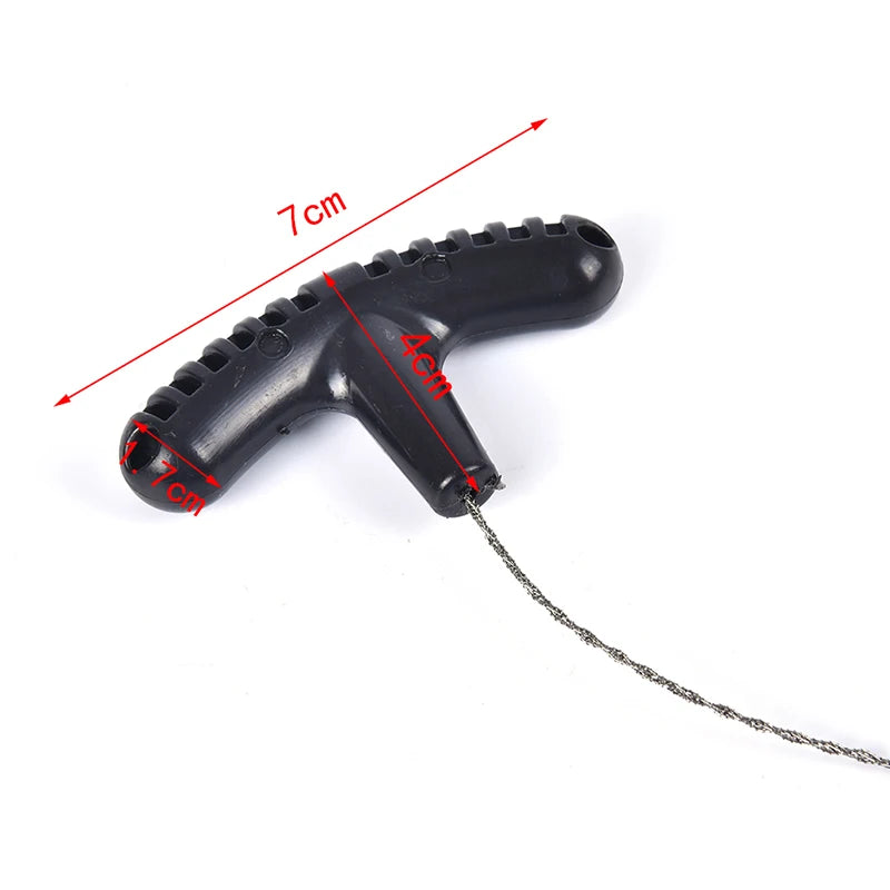 WireSaw Portable Hand Chain Saw — Survival Rope Saw