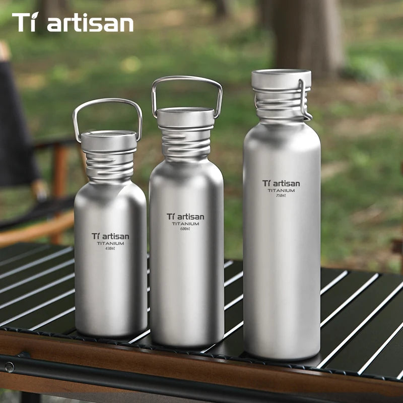 TitanHydro Ultralight Titanium Water Bottle