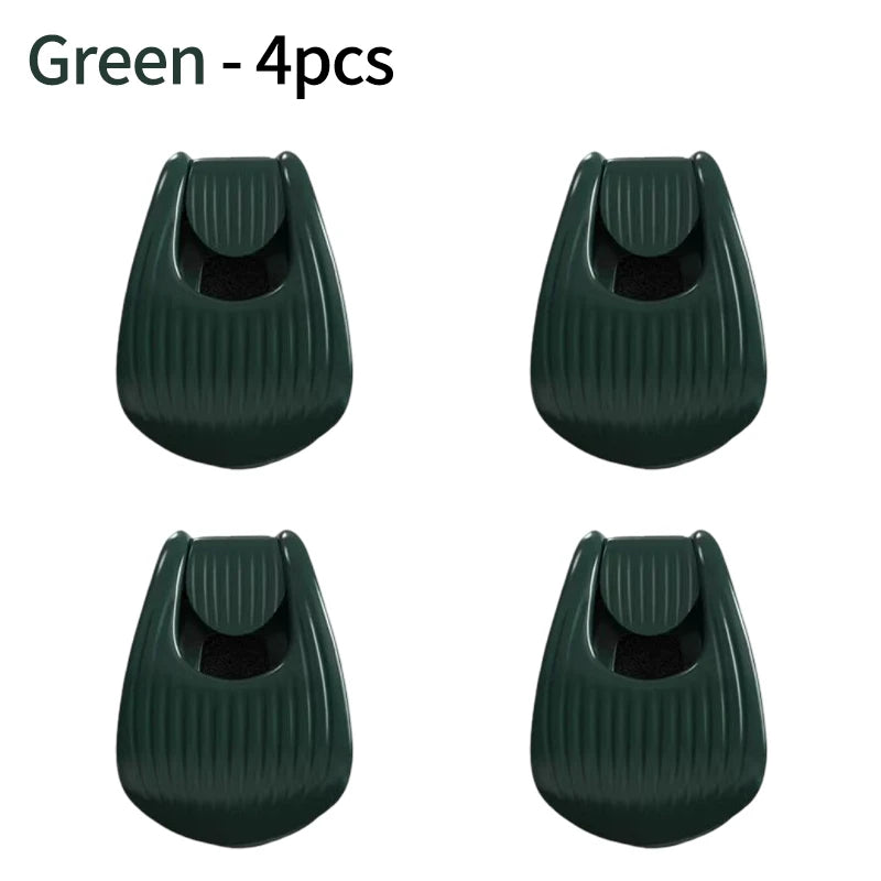 QuickClip Fishing Rod Holder Clip — 4 Pack Anti-Slip
