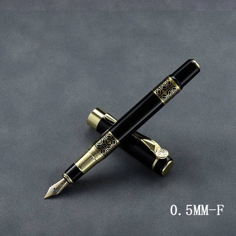 InkVault Retro Metal Fountain Pen & Ink Set