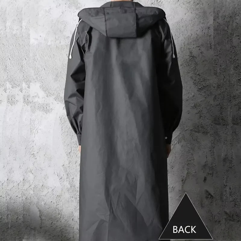 StormShield Waterproof Hooded Outdoor Rain Jacket