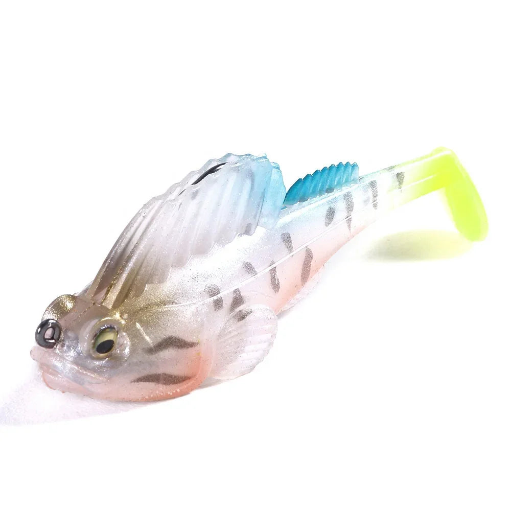 DarkSlider Soft Plastic Sinking Fishing Lure — 7g/14g/20g